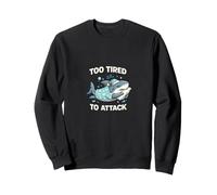 Trop fatigué d'attaquer, Joli Requin endormi dans Un Pyjama Sweatshirt