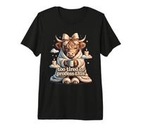 Trop fatigué de Traiter Cette Vache Confortable T-Shirt Haut de Gamme