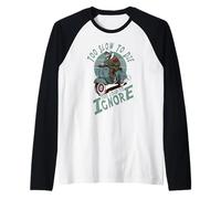 Trop Fort pour l'ignorer Style Scooter rétro Manche Raglan