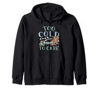 Trop Froid pour Entretenir Hiver Neige Neige Climat Glace Saison Froide Sweat à Capuche