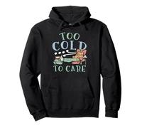 Trop Froid pour Entretenir Hiver Neige Neige Climat Glace Saison Froide Sweat à Capuche