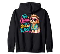 Trop Glamour pour Donner à Un Chien Woof Une Attitude impertinente Sweat à Capuche