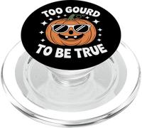 Trop gourde pour être un vrai Halloween PopSockets PopGrip pour MagSafe