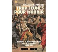 Trop jeunes pour mourir: Ouvriers et révolutionnaires face à la guerre (1909-1914)