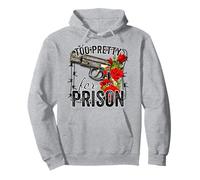 Trop Jolie pour Les vêtements de Prison Sweat à Capuche