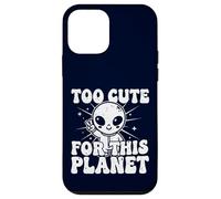 Trop Mignon pour Cette planète : Graphique Extraterrestre Amusant Coque pour iPhone 12 Mini