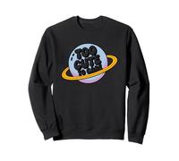 Trop mignonne pour s'occuper de la planète Saturn Whimsy Sweatshirt