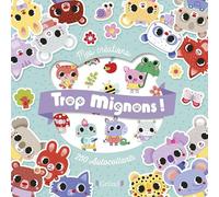 Trop mignons ! 250 autocollants - Pochette autocollants d'animaux et de motifs - À partir de 3 ans