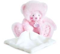Trop Mimi - Ours avec Mouchoir Bleu / rose / blanc Doudou et Compagnie - Paris G