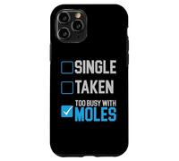 Trop occupé avec Moles Animal Mole Lover Mole Whisperer Coque pour iPhone 11 Pro