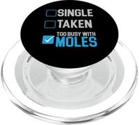 Trop occupé avec Moles Animal Mole Lover Mole Whisperer PopSockets PopGrip pour MagSafe