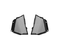 Trop-plein de moto résistant à la chaleur pour réservoir Accessoires de pour moto pour WING GL1800 F6B 2018 - 2023, couvercle protection calandre, eau pour filet réservoir en acier inoxydable(Noir)