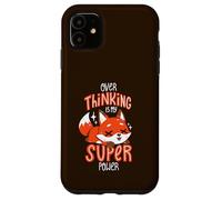 Trop réfléchir est mon super pouvoir Coque pour iPhone 11