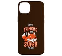 Trop réfléchir est mon super pouvoir Coque pour iPhone 14 Plus