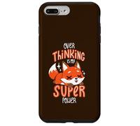 Trop réfléchir est mon super pouvoir Coque pour iPhone 7 Plus/8 Plus