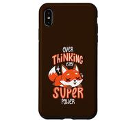 Trop réfléchir est mon super pouvoir Coque pour iPhone XS Max