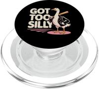 Trop Ridicule Cool Oie avec Une Batte Oie Amoureuse PopSockets PopGrip pour MagSafe