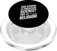 Trop Stupide pour Comprendre la Science ? Essayez la Religion ! PopSockets PopGrip pour MagSafe