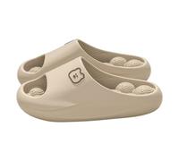 Tropeziennes Homme Sandales Hommes Été Confortable Mules en Cuir pour Homme Mode Bout Ouvert Compensées Plateforme Pantoufles Premium Orthopédiques Chaussons