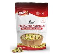 Tropgo Raw Pistachio Kernels - 400g - Sweet & Creamy Pistachios - Packed Fresh, Premium Quality Healthy Nuts - High in Fibre & Minerals, Gluten Free - Perfect for Snacking