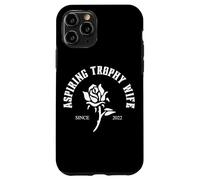 Trophée Aspirant Wife Since 2022 Anniversaire de Mariage Amusant Coque pour iPhone 11 Pro