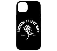 Trophée Aspirant Wife Since 2022 Anniversaire de Mariage Amusant Coque pour iPhone 14 Plus