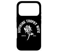 Trophée Aspirant Wife Since 2022 Anniversaire de Mariage Amusant Coque pour iPhone 17 Pro
