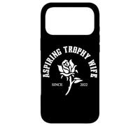 Trophée Aspirant Wife Since 2022 Anniversaire de Mariage Amusant Coque pour iPhone 17 Pro Max