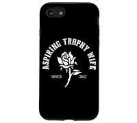 Trophée Aspirant Wife Since 2022 Anniversaire de Mariage Amusant Coque pour iPhone SE (2020) / 7/8