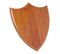 trophée bouclier bois clair cod.EL35415 cm 20x25x1,5h by Varotto & Co.