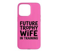 Trophée d'avenir pour mariée Coque pour iPhone 15 Pro Max