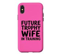 Trophée d'avenir pour mariée Coque pour iPhone X/XS