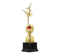 Trophée de Danse Ballet pour Garçon Fille, Statuette Danseuse, Base Stable | Plastique Résistant, Présentation Prête, Design Chic et Délicat, pour Studios, Élèves de Ballet, Cérémonies Scolaires