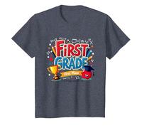 Trophée de réussite de première année pour garçon de première année T-Shirt, Enfant, Bleu Chiné, 8 Ans