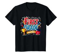 Trophée de réussite de première année pour garçon de première année T-Shirt, Enfant, Noir, 4 Ans