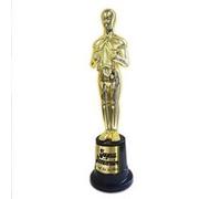 trophée de star plastique anniversaire 22.5cm or - sud trading cd4840+ann Jaune G