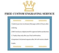 Trophée Golden Harvest De 28 Cm (11 Pouces) - Récompense Décorée De Blé Et D'étoile pour Événements Annuels d'entreprise, Résine Gravée Personnalisée