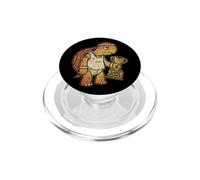 Trophée Last Place Funny Turtle Fantasy League Loser PopSockets PopGrip pour MagSafe