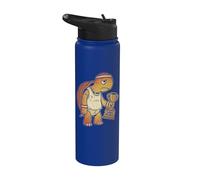 Trophée Last Place Funny Turtle Fantasy League Loser Stainless Steel Insulated Water Bottle