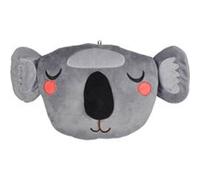 Animal en peluche GENERIQUE Trophée Mural Enfant Jungle Koala 29cm Gris