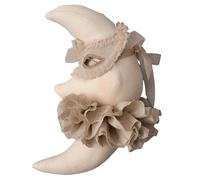 Trophée mural lune venise lin bébé