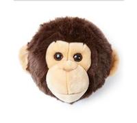 Trophée peluche singe Joe Blanc G