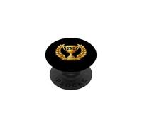 Trophée Sarcastique drôle 2ème Place Disant perdant PopSockets PopGrip Adhésif