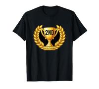 Trophée Sarcastique drôle 2ème Place Disant perdant T-Shirt