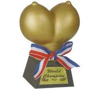 Trophée seins d'or Multicolore G