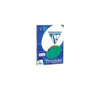 TROPHEE - Vert forêt - A4 (210 x 297 mm) - 160 g/m² - 50 feuille(s) papier uni