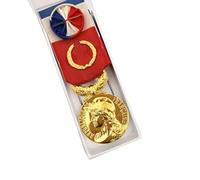 TROPHEES DES VAINQUEURS Médaille d'Ancienneté du Travail Grand Or 40 Ans | Médaille d'honneur du Travail | Distinction Honorifique pour 40 Années de Service - MAT40