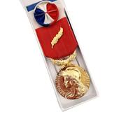 TROPHEES DES VAINQUEURS Médaille d'Ancienneté du Travail Or 35 Ans | Médaille d'honneur du Travail | Distinction Honorifique pour 35 Années de Service - MAT35