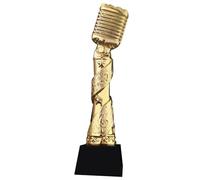 Trophées Trophée du Microphone Créatif Un Concours De Chant Décerne Le Trophée du Meilleur Chanteur Trophées Et Prix Commémoratifs du Festival De Musique Trophée De Championnat Coupes