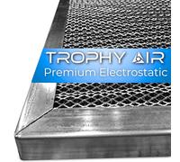 Trophy Air Filtre à air électrostatique lavable pour four CVC, dure toute une vie, filtre à air permanent en 6 étapes, plus sain, maison ou bureau, fabriqué aux États-Unis - Augmente le flux d'air (20